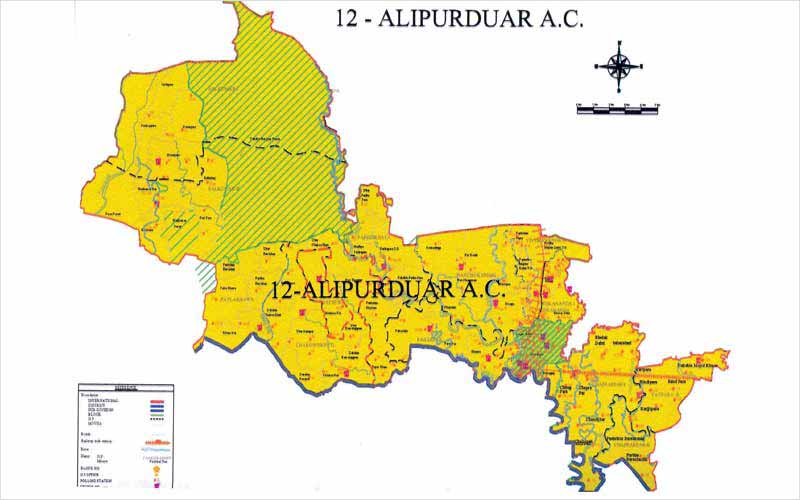 Alipurduar-map